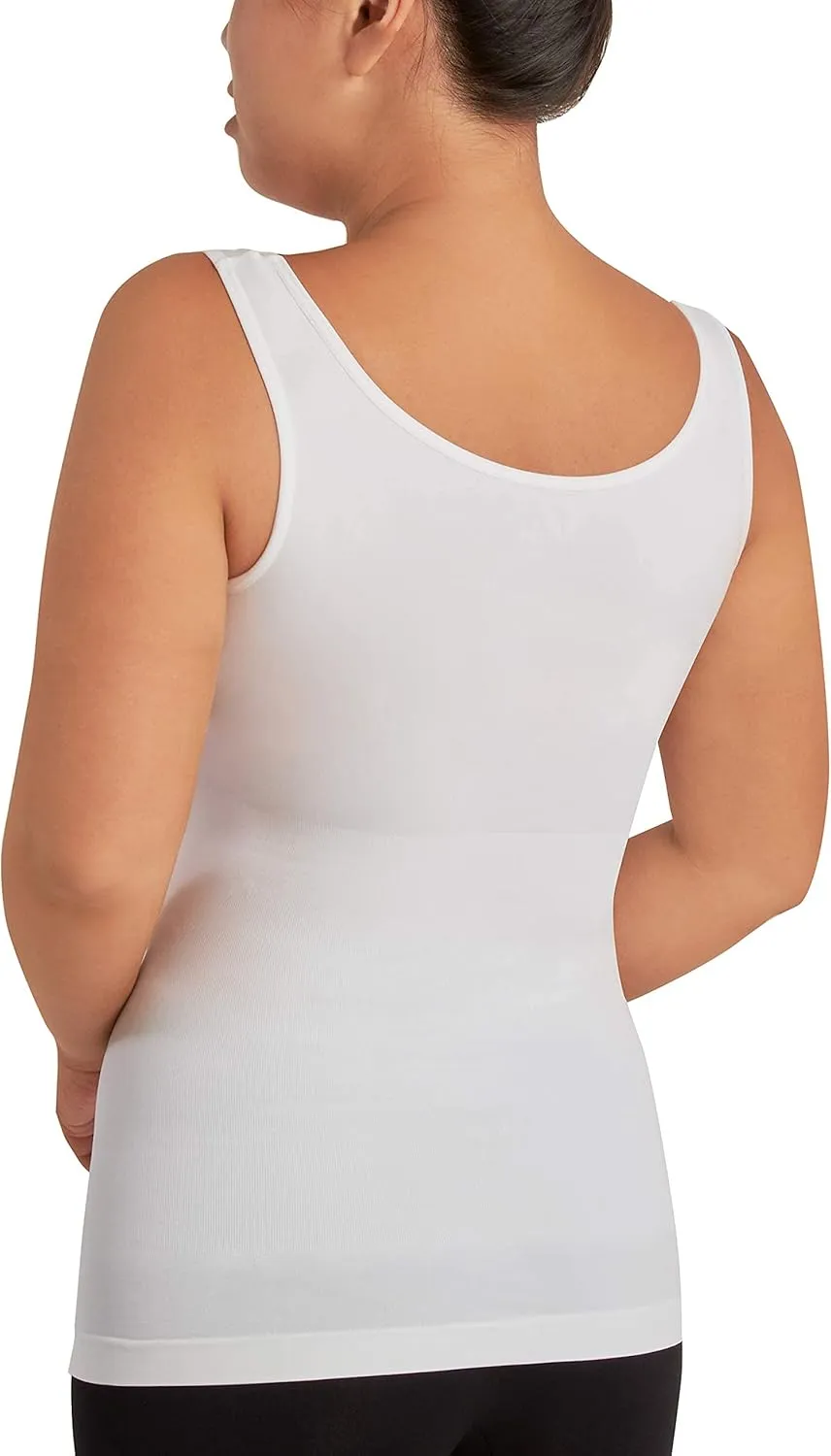 Skinnygirl Women's Scoop Neck Seamless Shaping Camisole, 3-Pack