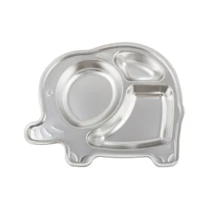 Stainless Steel Elephant Lunch Plate