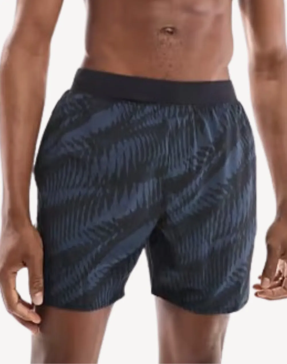 The Lookout Print 18" Swim Trunk