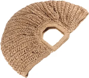 Vintage Woven Beach Bag for Women Portable Summer Handbag Lightweight Storage Purse for Outdoor Use