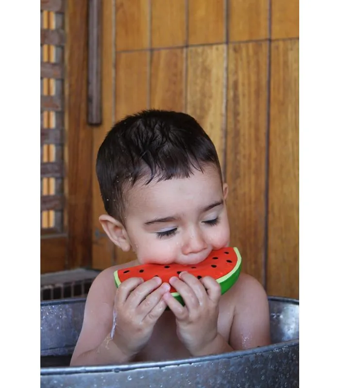 Wally the Watermelon Teether by Oli & Carol