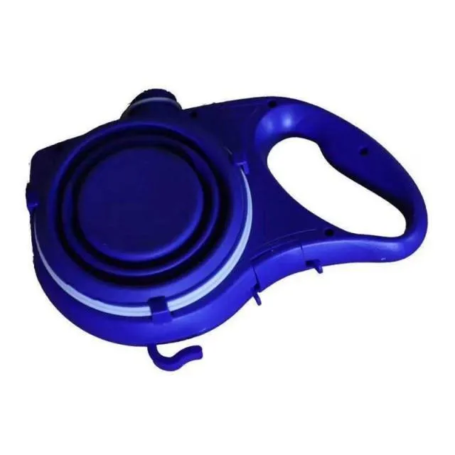 Water Bottle Retractable Dog Leash