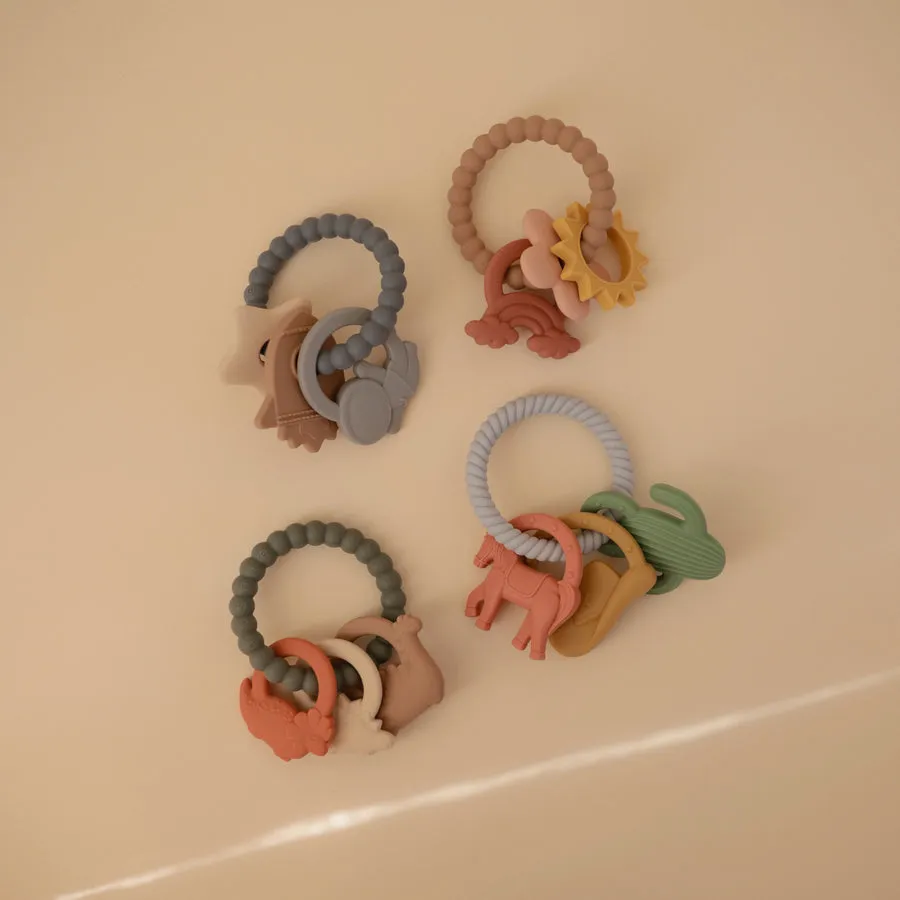 Western Teething Ring by Mushie & Co