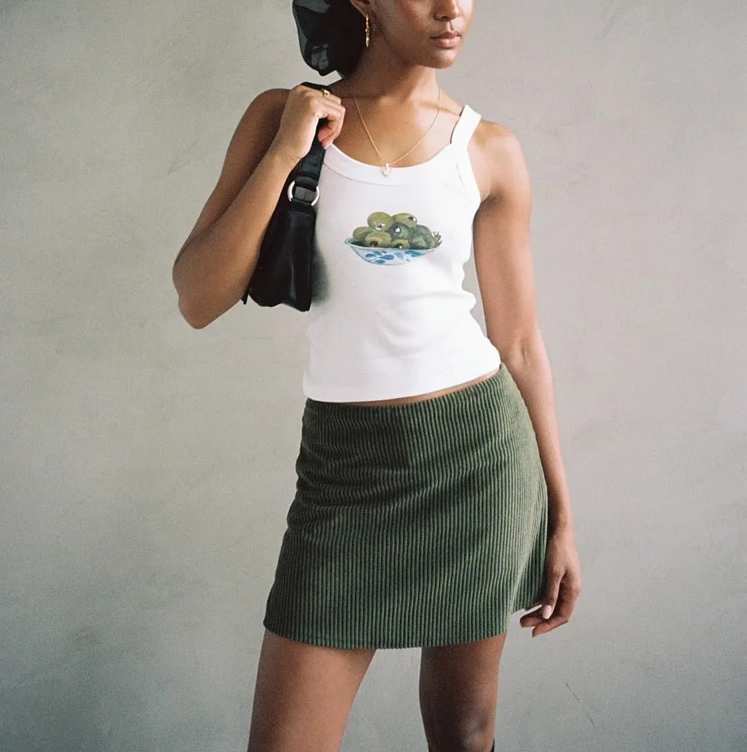Women Vintage Graphic Tank Tops Causal Sleeveless Y2K 90s Retro Cami Shirt Summer Scoop Neck Fruit Print Camisole