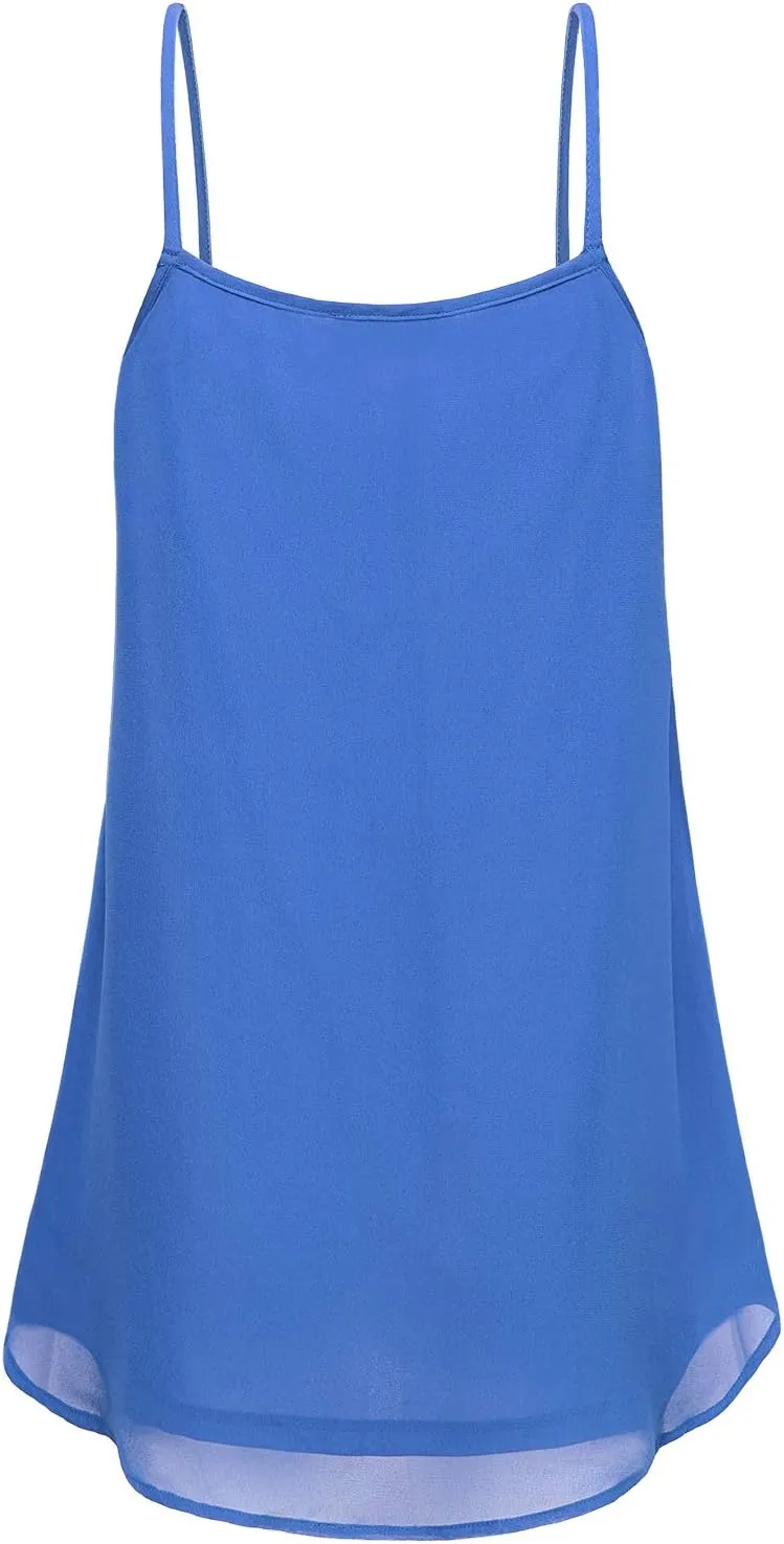 Womens Cute V Neck Sleeveless Tank Tops