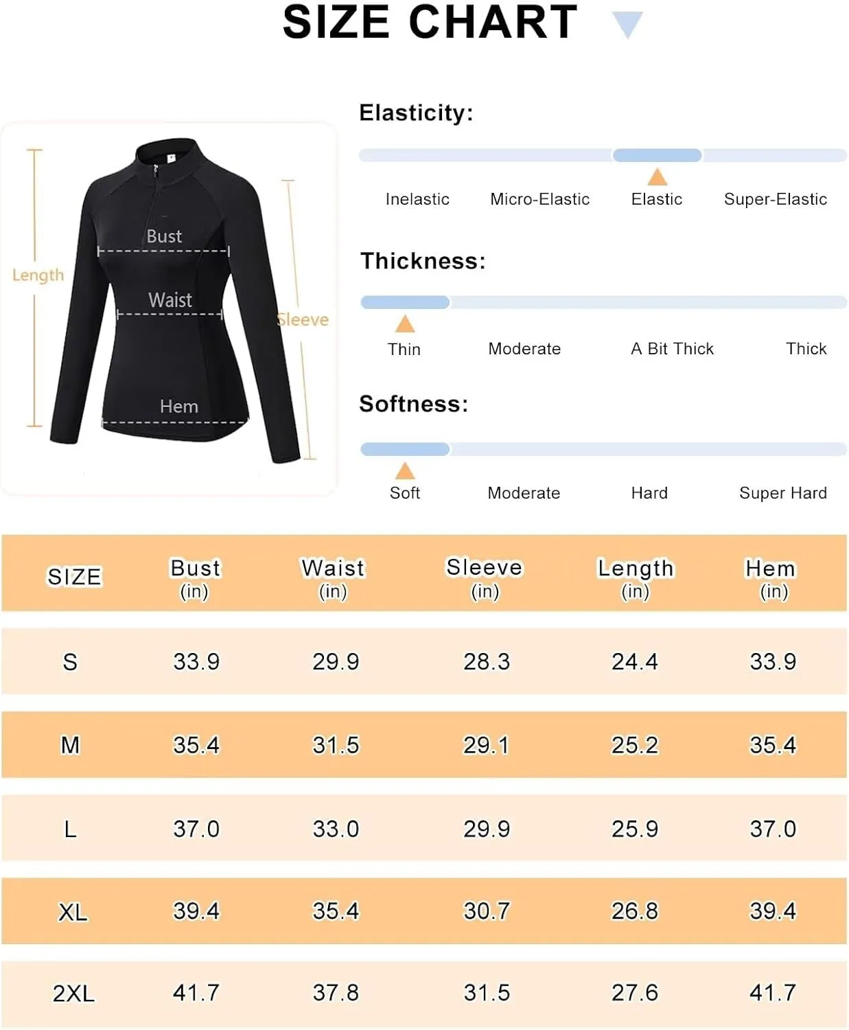 Women's Quarter Zip Long Sleeve Sports Shirts Athletic Hiking Running Undershirt Workout Base Layer Tops
