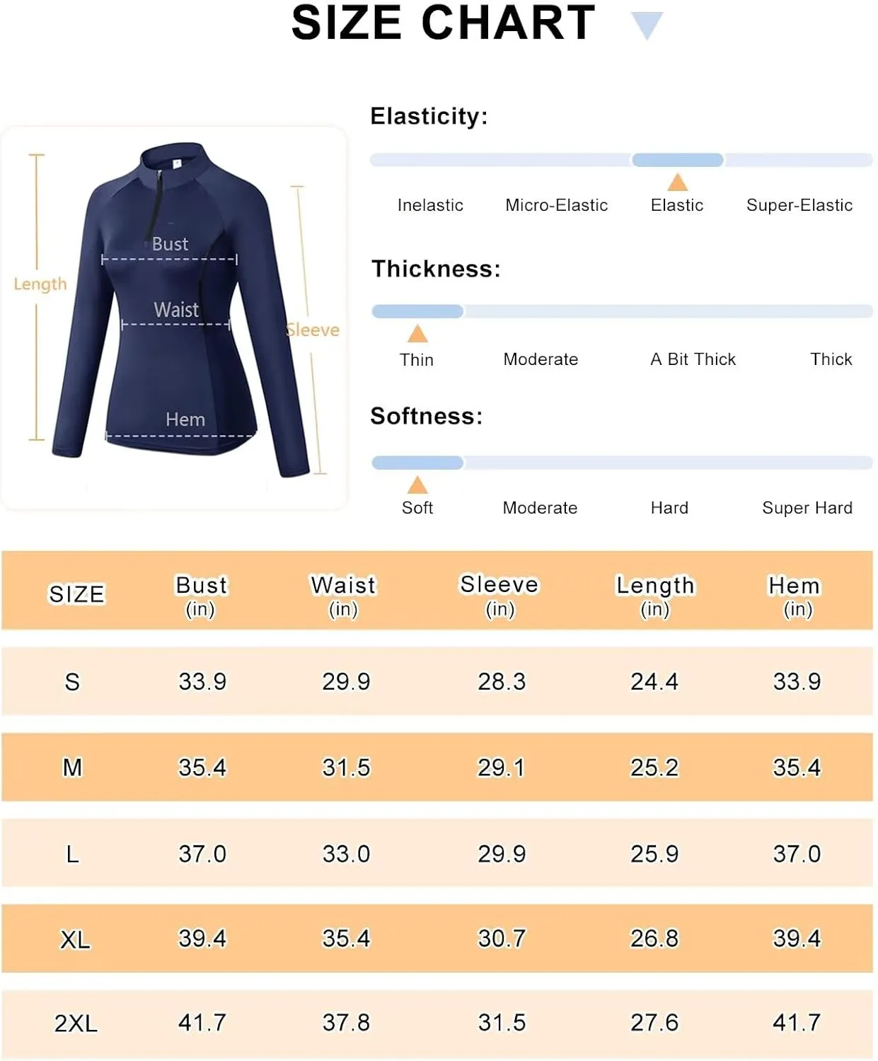 Women's Quarter Zip Long Sleeve Sports Shirts Athletic Hiking Running Undershirt Workout Base Layer Tops