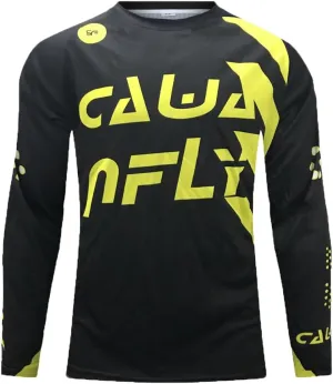 YIBIMOTTO Men's Long Sleeve Mountain Bike Motorcycle Shirts Cycling Jerseys Quick Dry Tops Outdoor Bicycle Clothes
