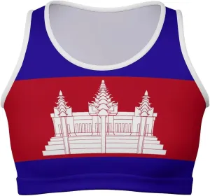 Zakqeik Women's Casual Sleeveless Tank Tops Italian Flag Scoop Neck Basic Cami Shirts