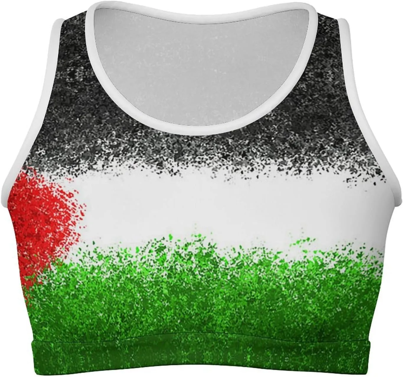 Zakqeik Women's Cute Sleeveless Tank Tops Switzerland Flag Scoop Neck Basic Cami Shirts